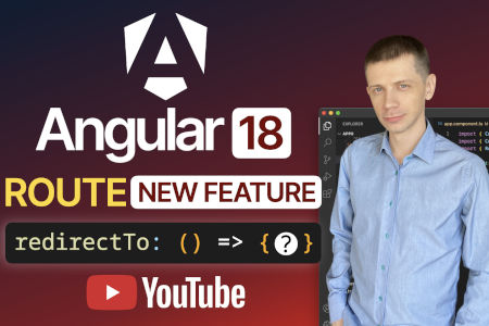 Route Redirects with Functions in Angular on YouTube